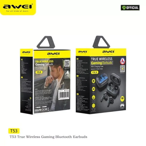 Awei T53 wireless ANC TWS Bd