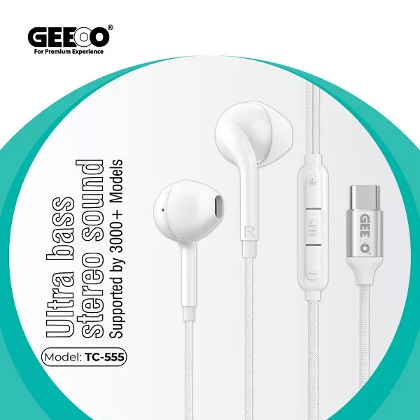 geecoo TC-500 type c earphone price in bd