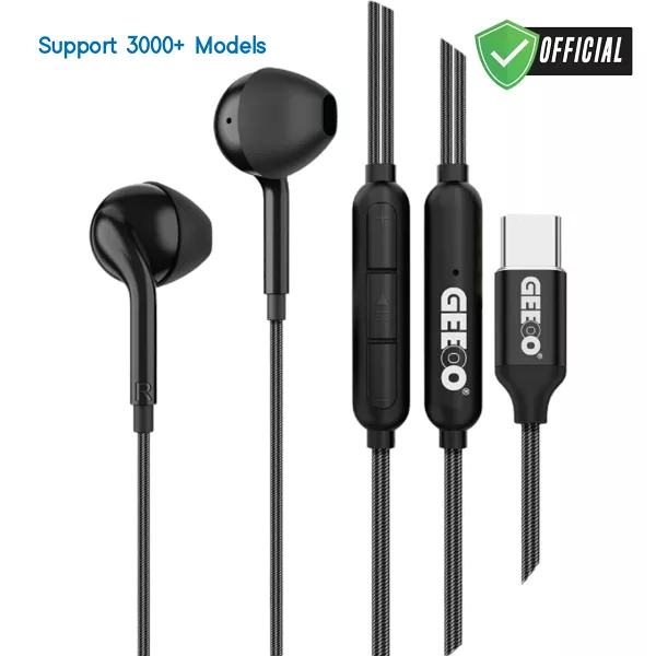 geecoo TC-500 type c earphone