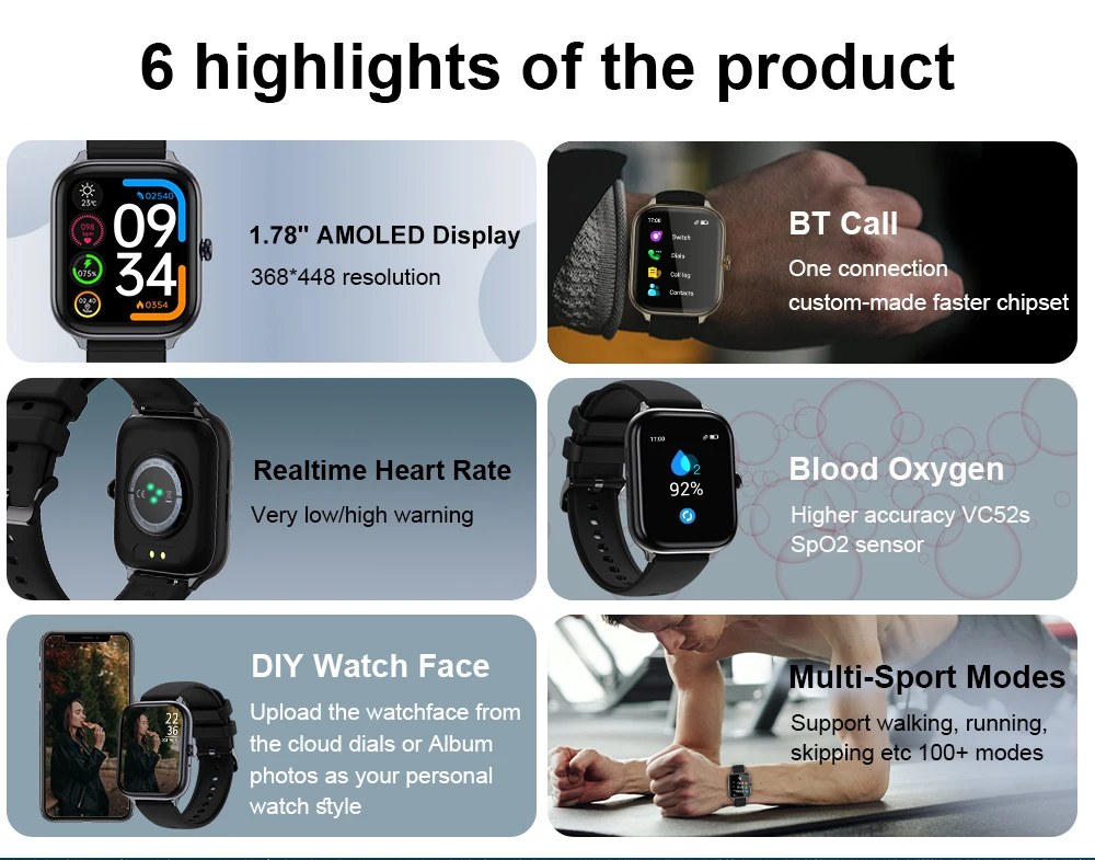 imiki St1 Smart Watch feature